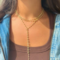 BEADED LAYERED NECKLACE
