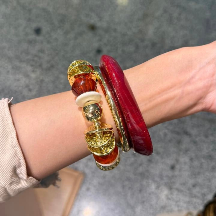 RED&GOLD BANGELS