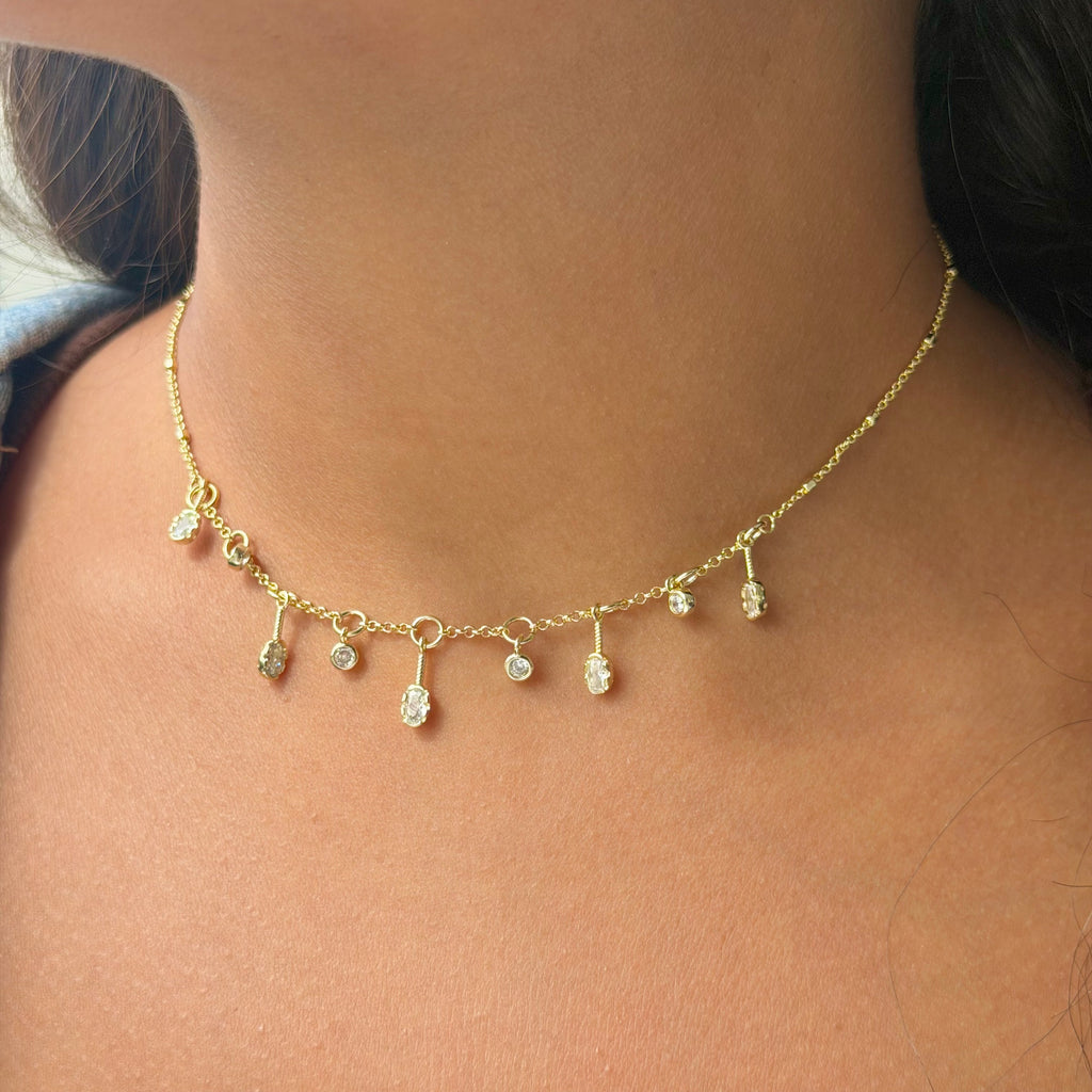 GOLDEN RAIN NECKLACE