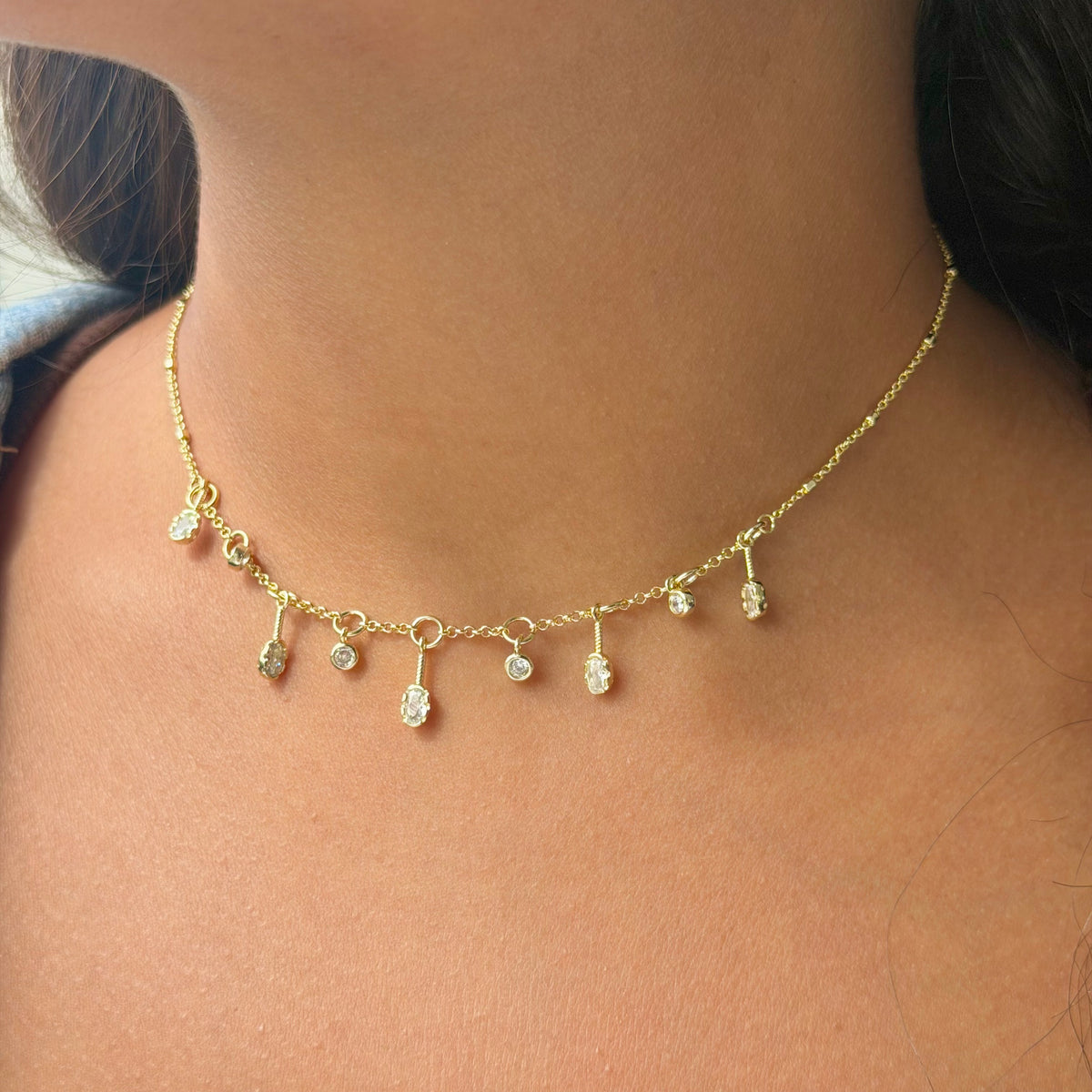 GOLDEN RAIN NECKLACE