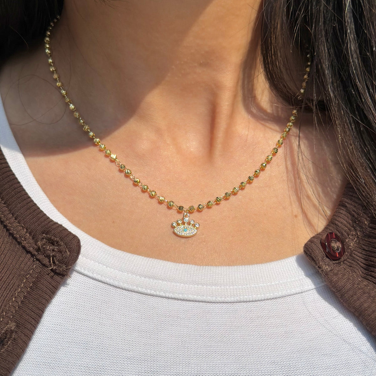 Bright Eye Necklace