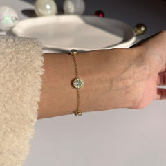 Bulgari diamond bracelet