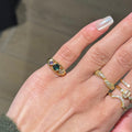 COLORFULL STONES PINKY RING