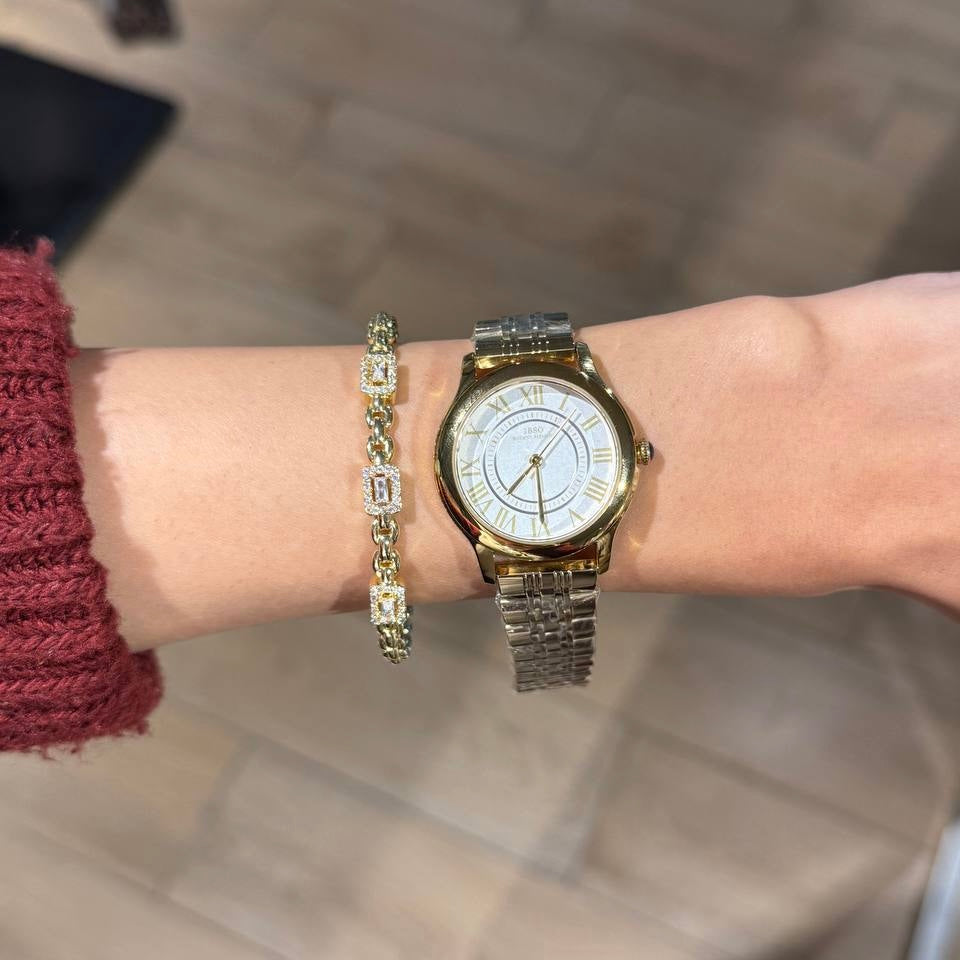 White circle IBSO watch