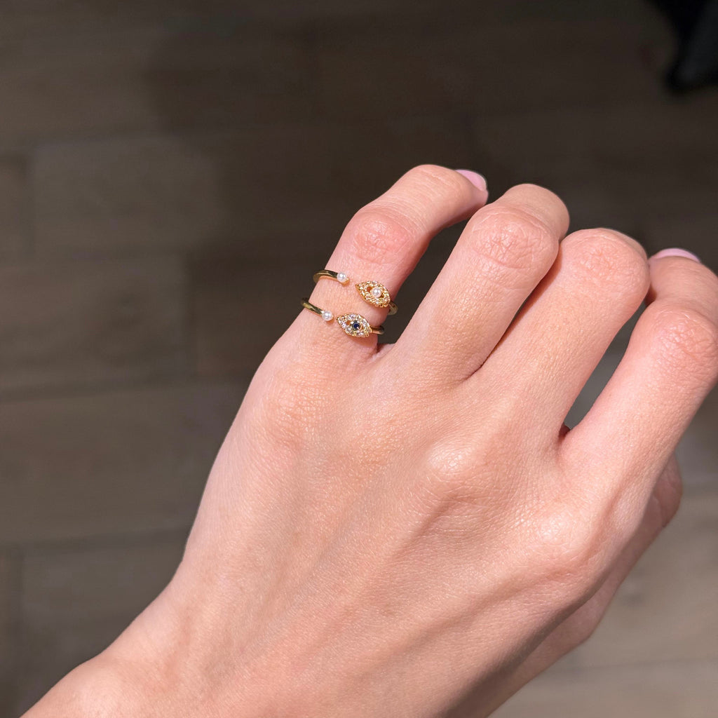 EYE PINKY RING