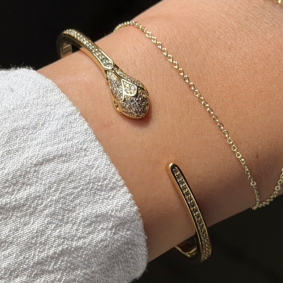 Snake bangle