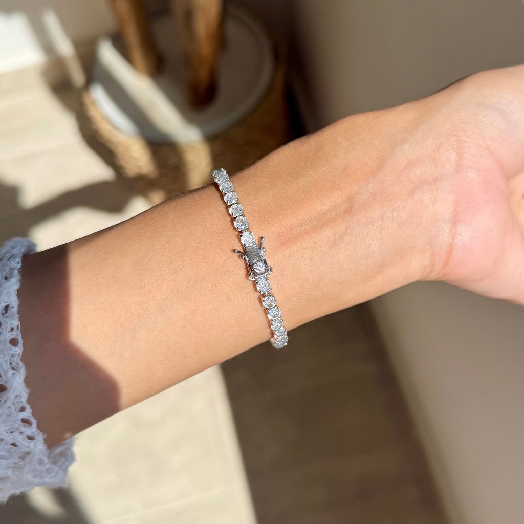 Silver Tennis bracelet