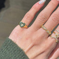 HEART STAR PINKY RING