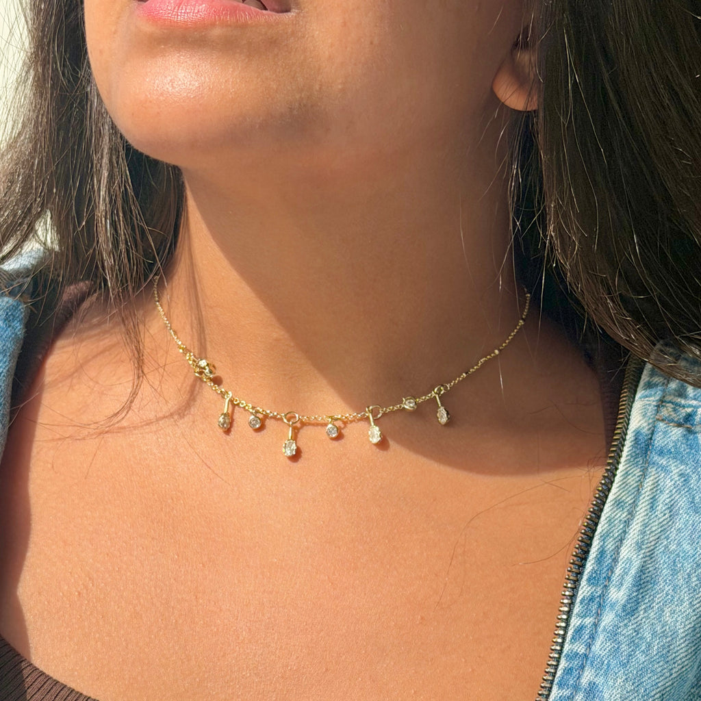 GOLDEN RAIN NECKLACE
