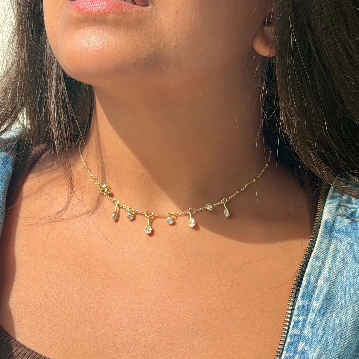 GOLDEN RAIN NECKLACE