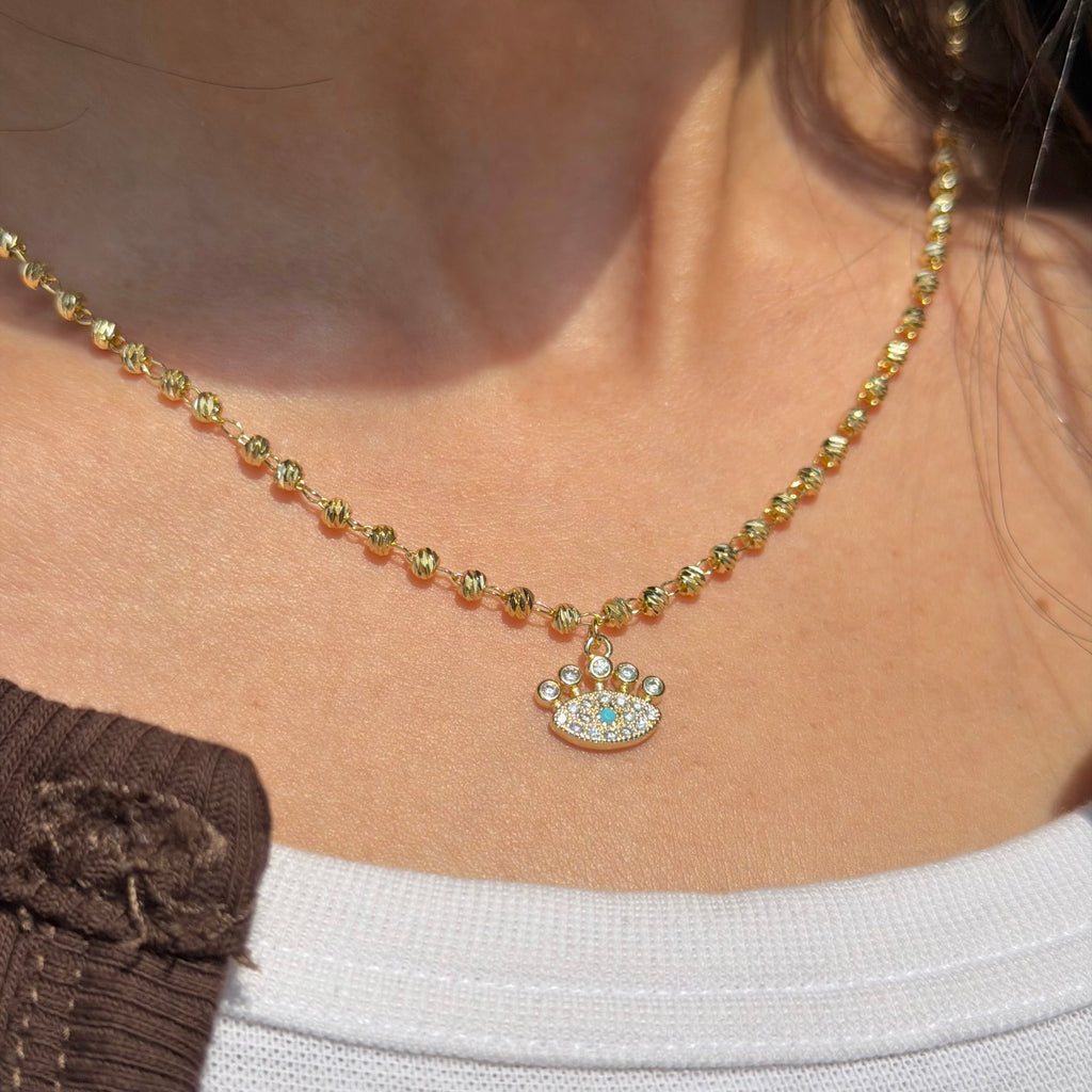 Bright Eye Necklace