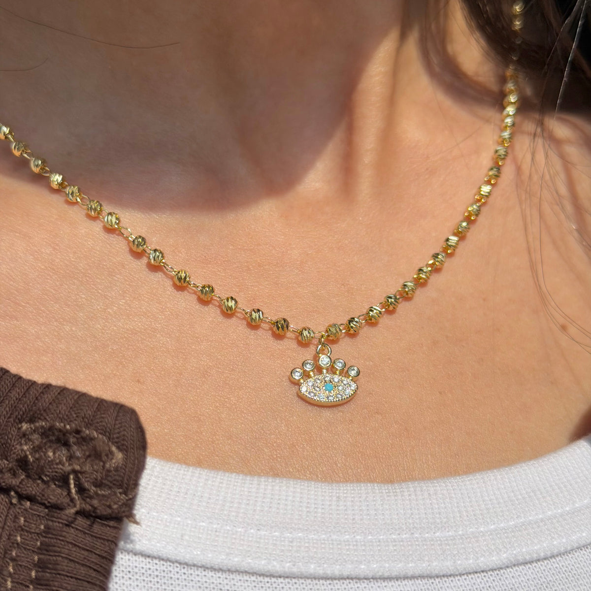 Bright Eye Necklace