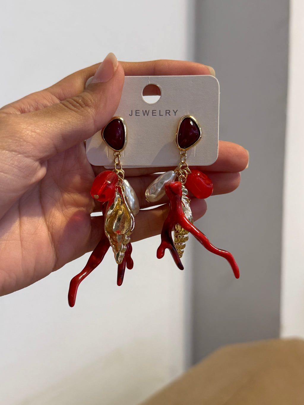 Sea shells earring