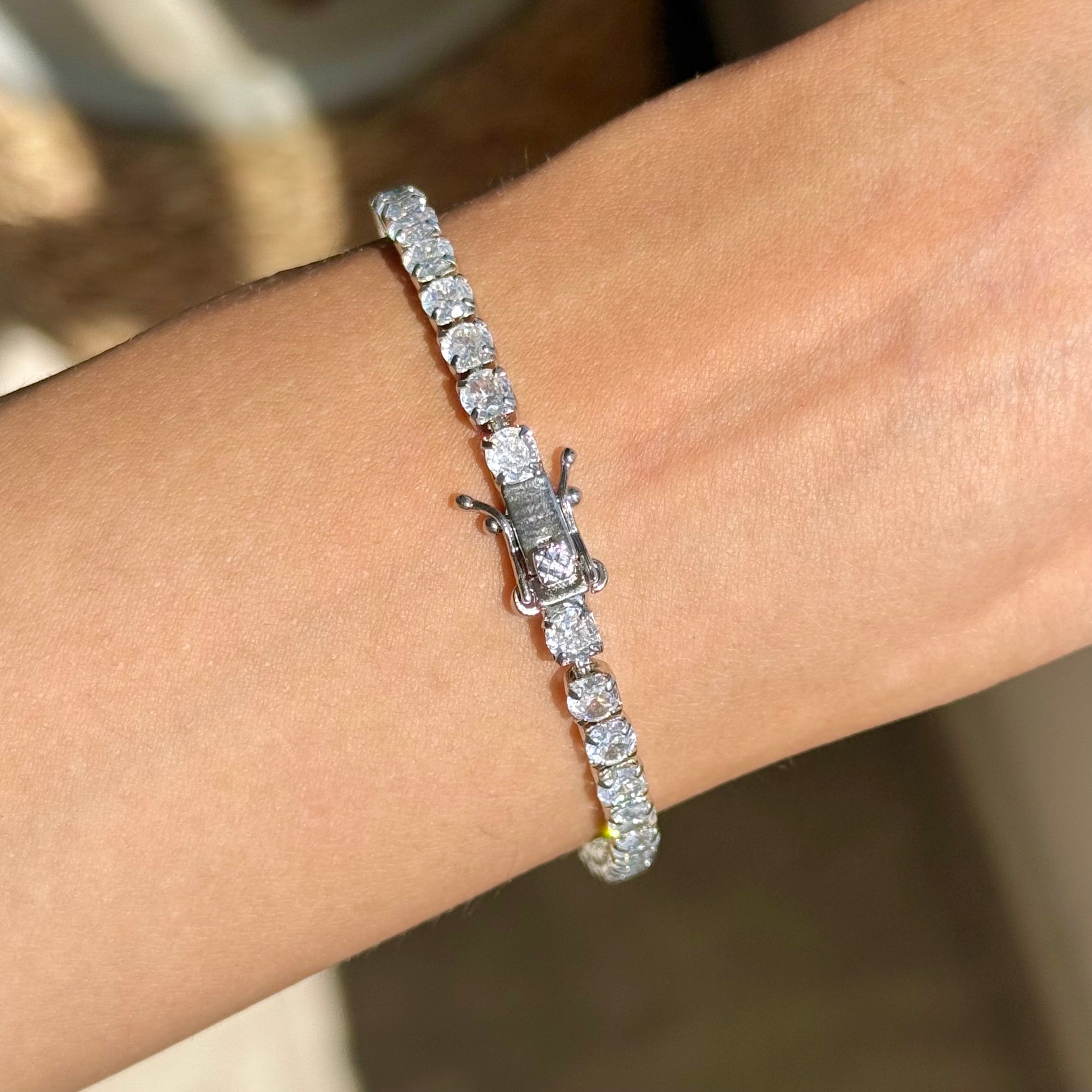 Silver Tennis bracelet