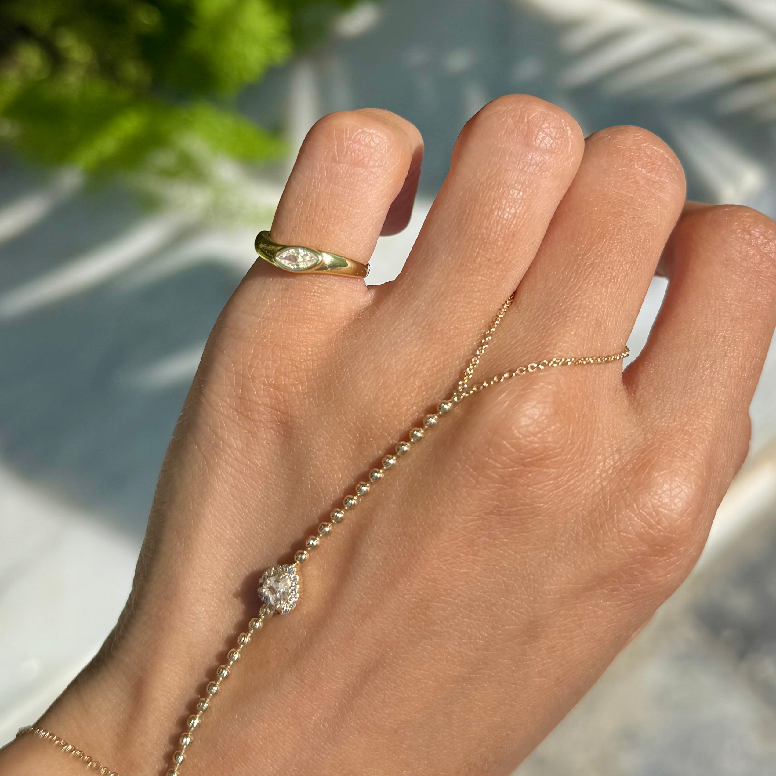 Diamond PINKY RING