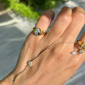 COLORFUL PINKY RING