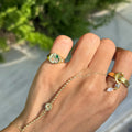 COLORFUL PINKY RING