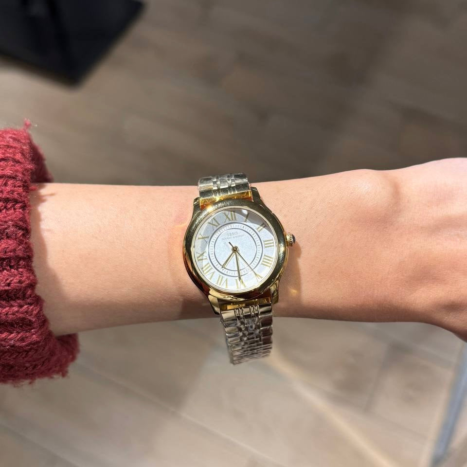 White circle IBSO watch
