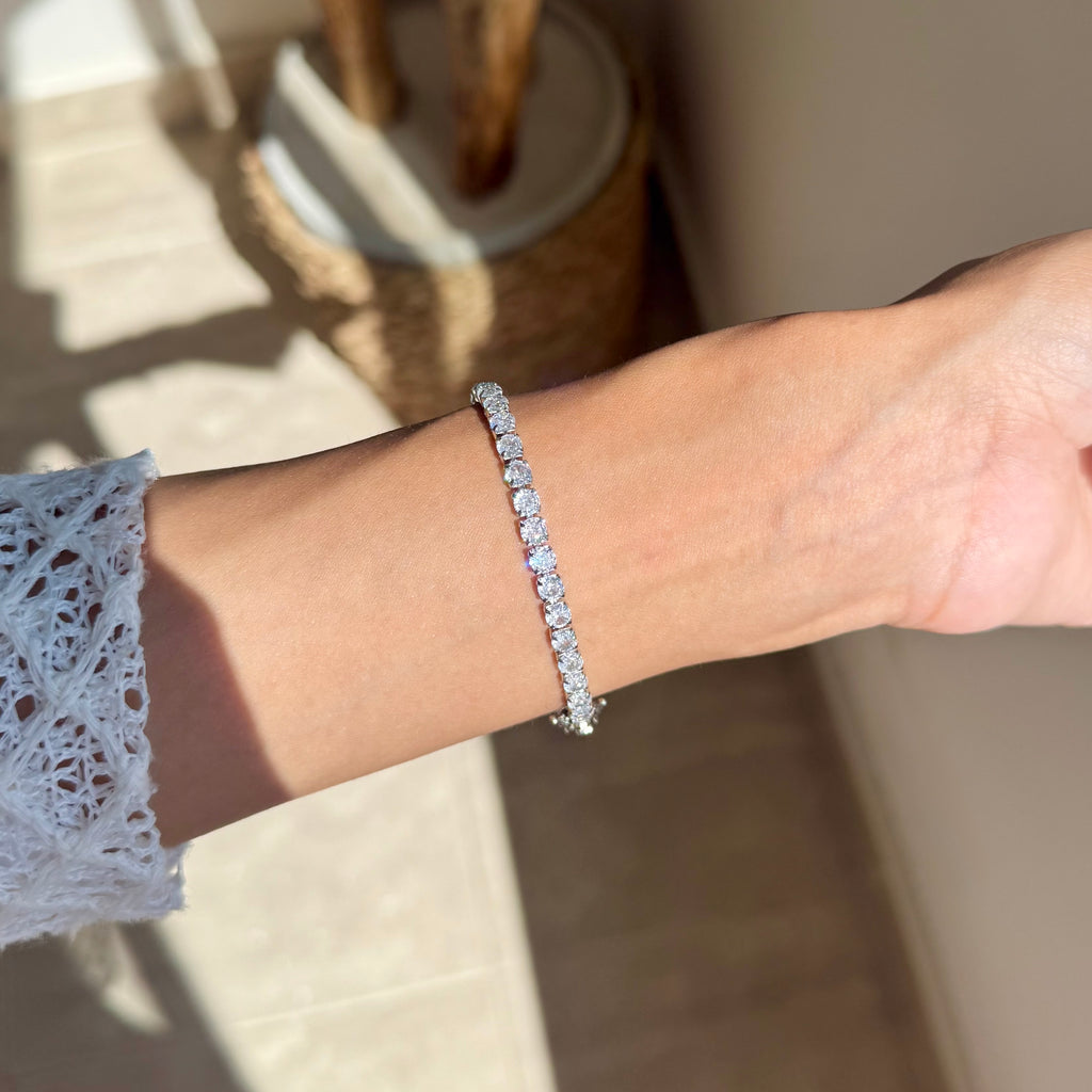 Silver Tennis bracelet