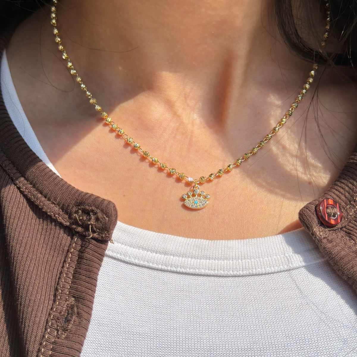 Bright Eye Necklace
