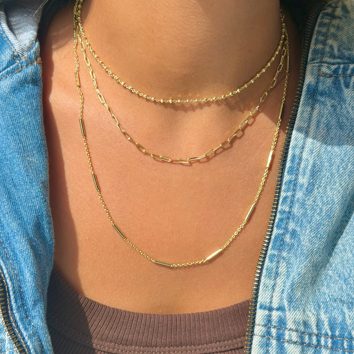 BASIC LAYERED NECKLACE