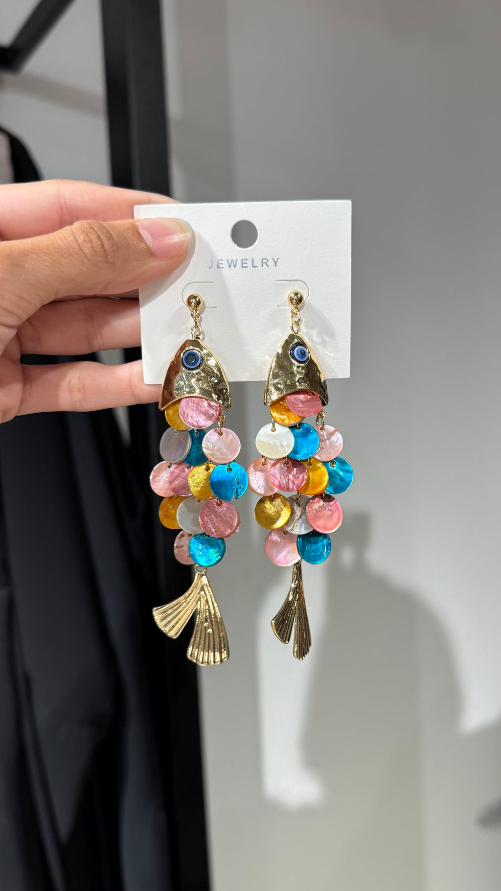 Mermaid's Evil Eye Dangle