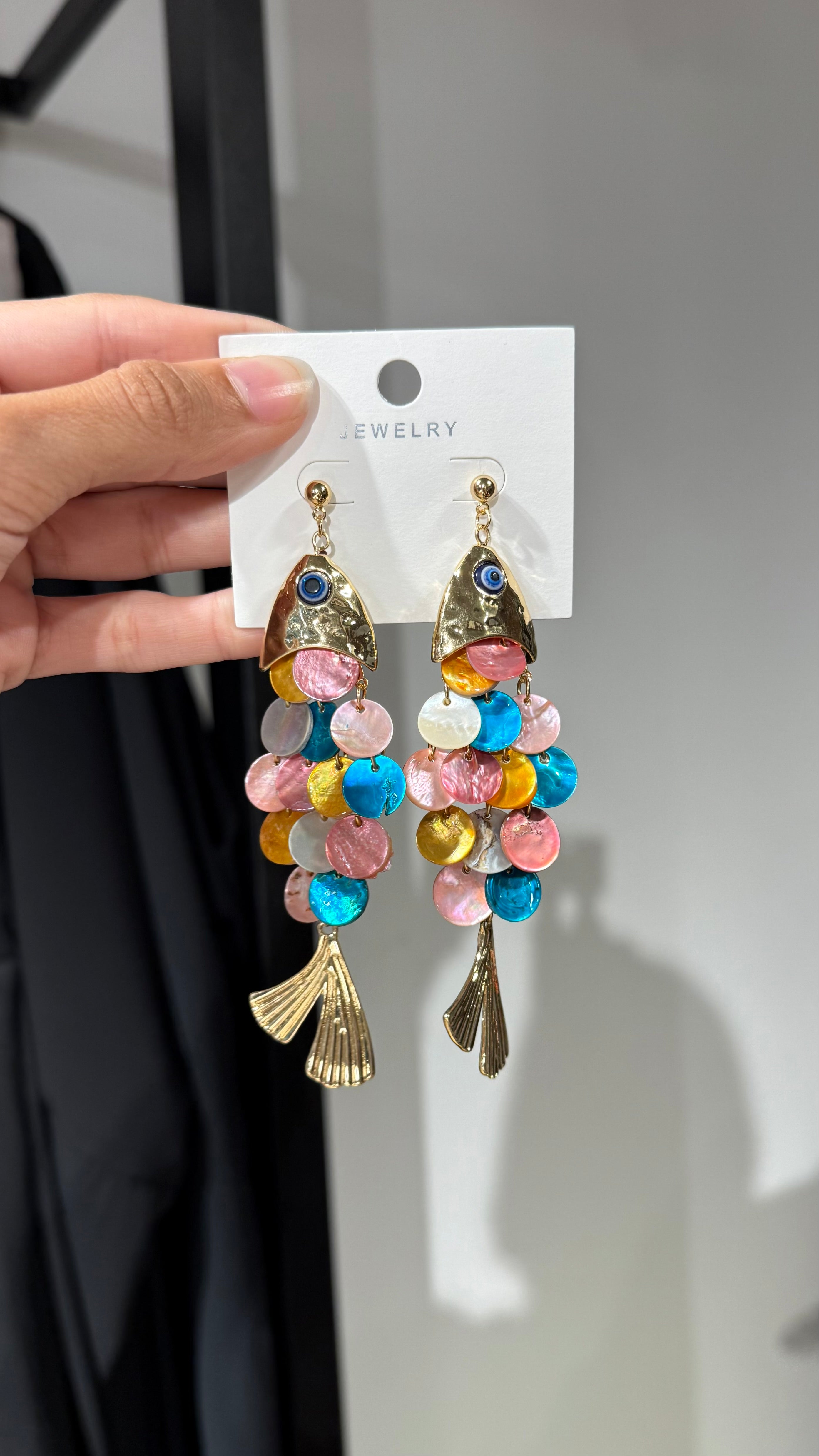 Mermaid's Evil Eye Dangle