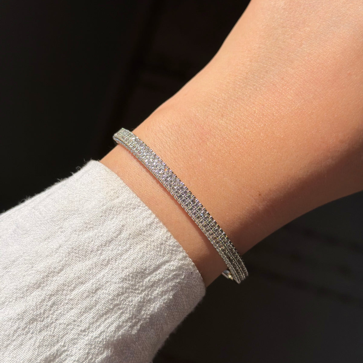 SILVER BANGLE