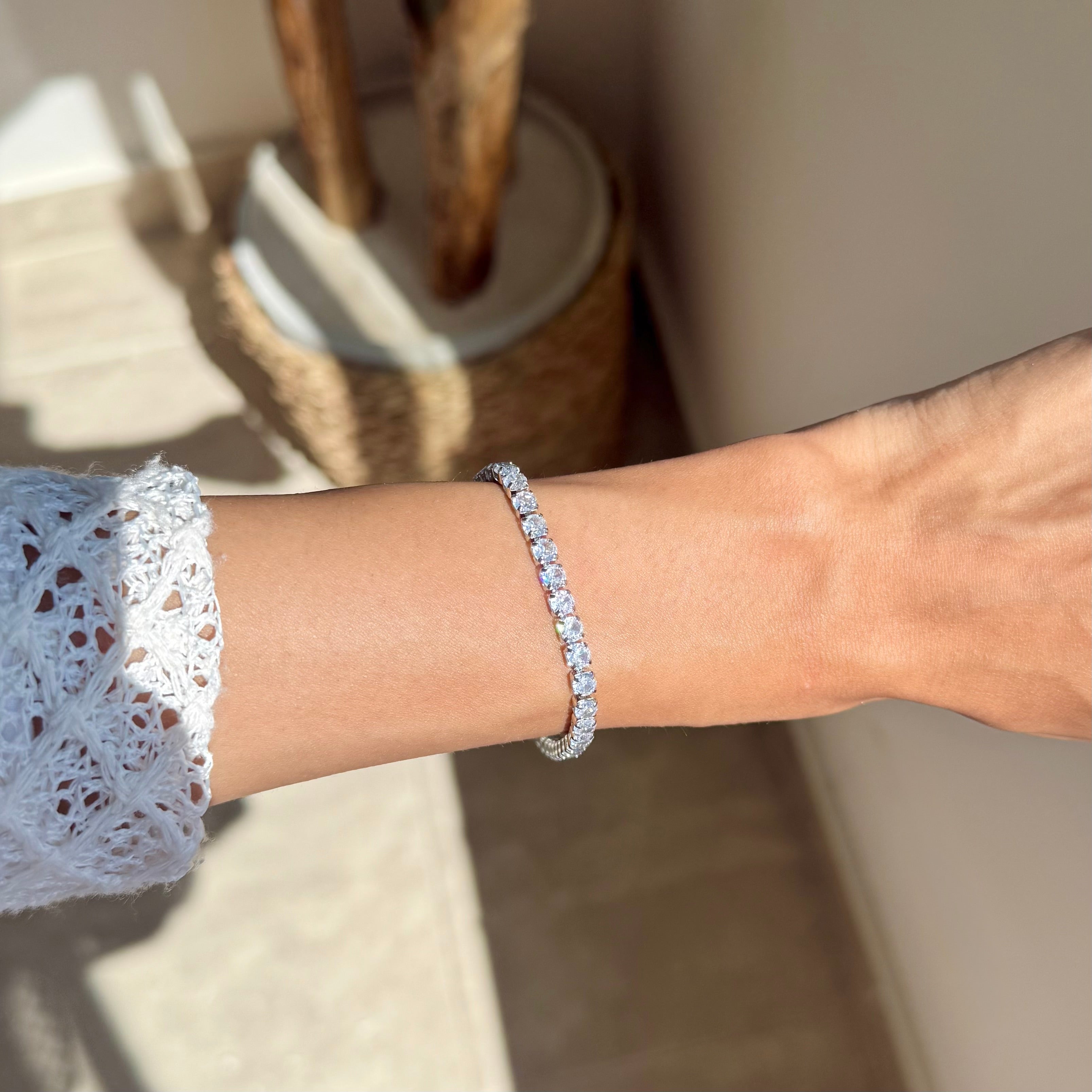 Silver Tennis bracelet