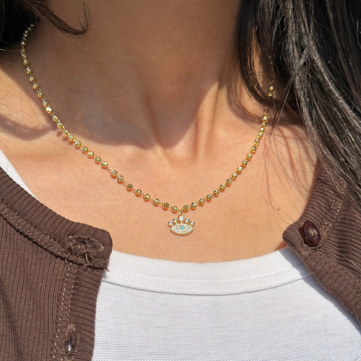 Bright Eye Necklace