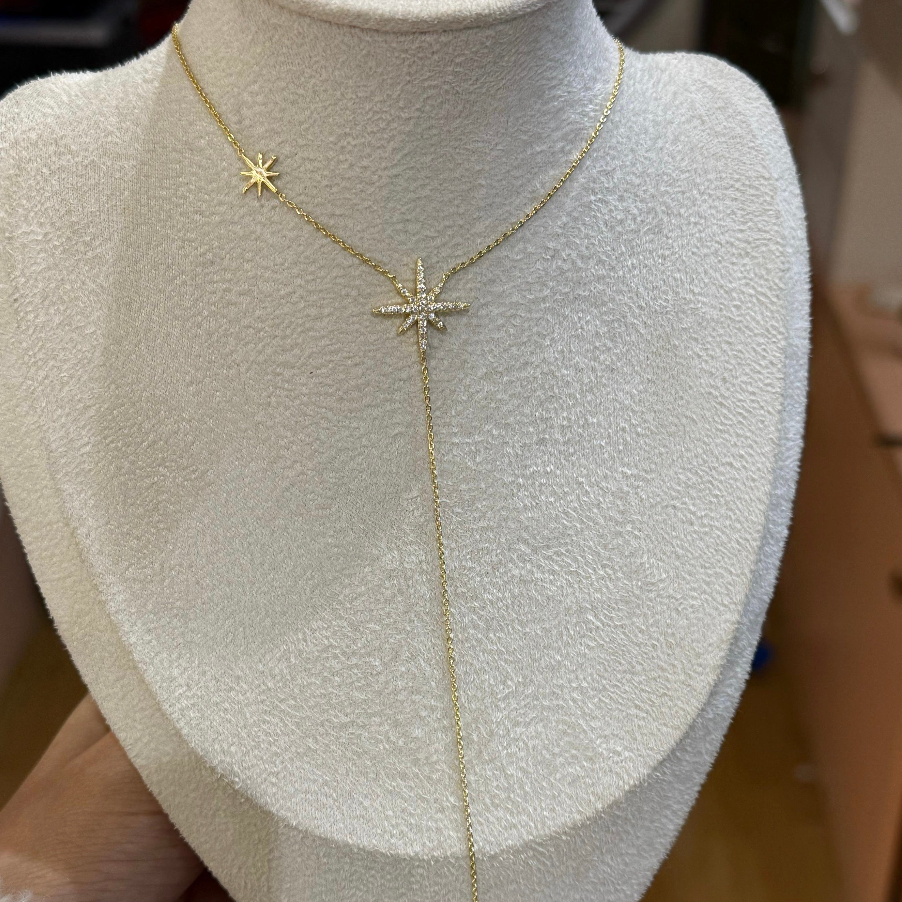 Long Star necklace