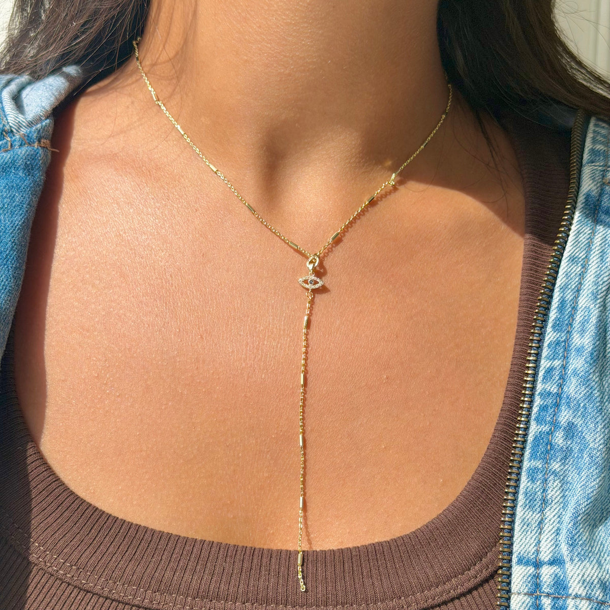 MINI EVIL EYE NECKLACE