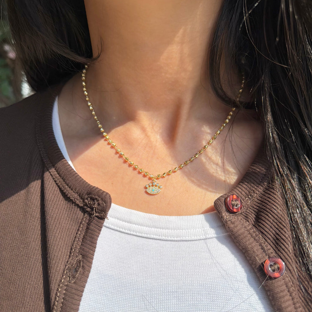 Bright Eye Necklace