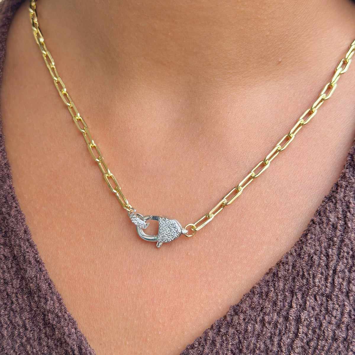 STARRY LOCK NECKLACE