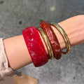 RED&GOLD BANGELS