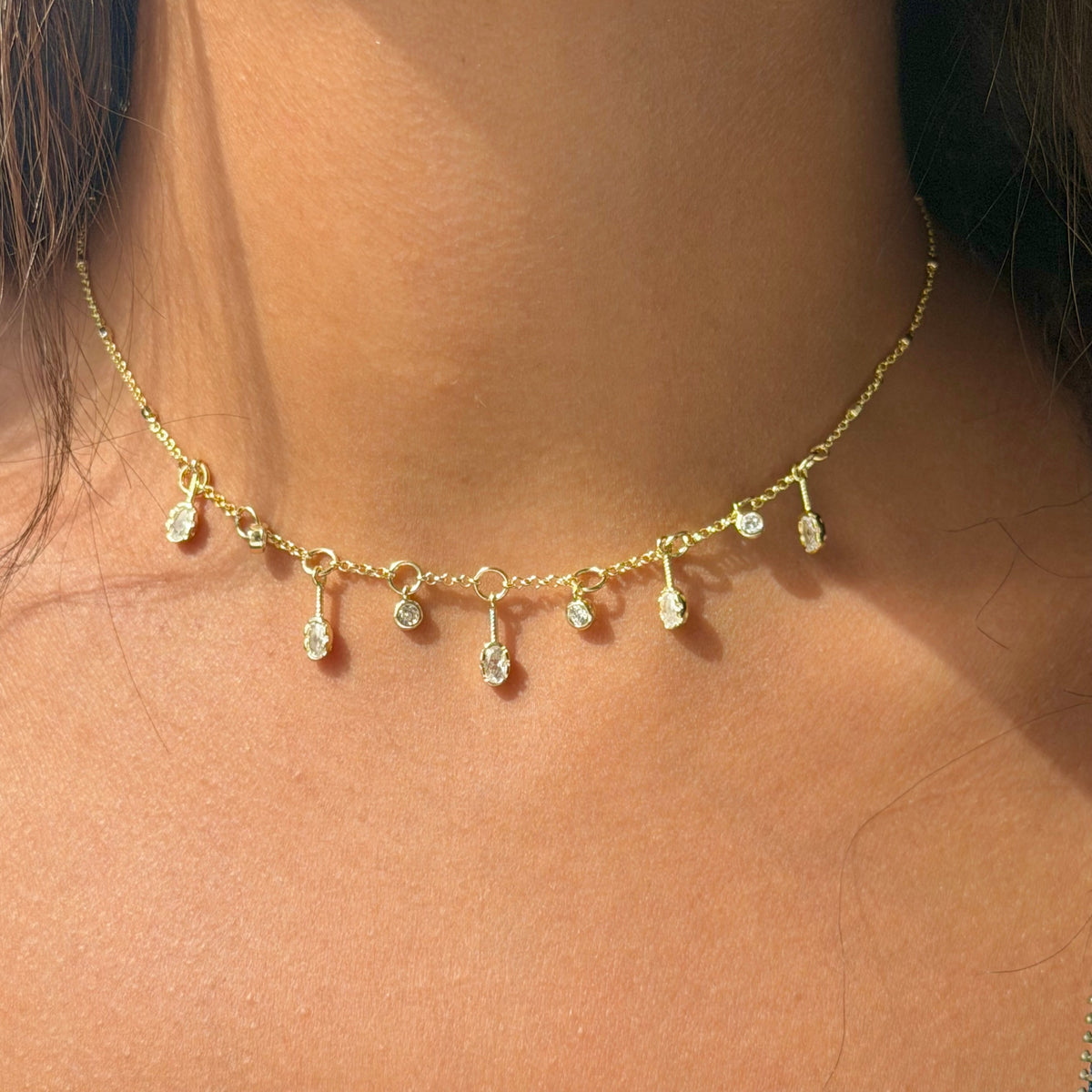 GOLDEN RAIN NECKLACE