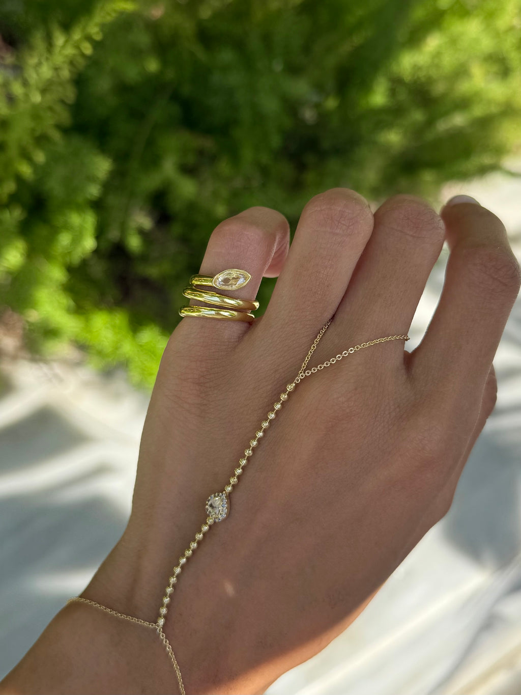 SNAKE PINKY RING