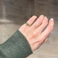 OVAL PINKY RING