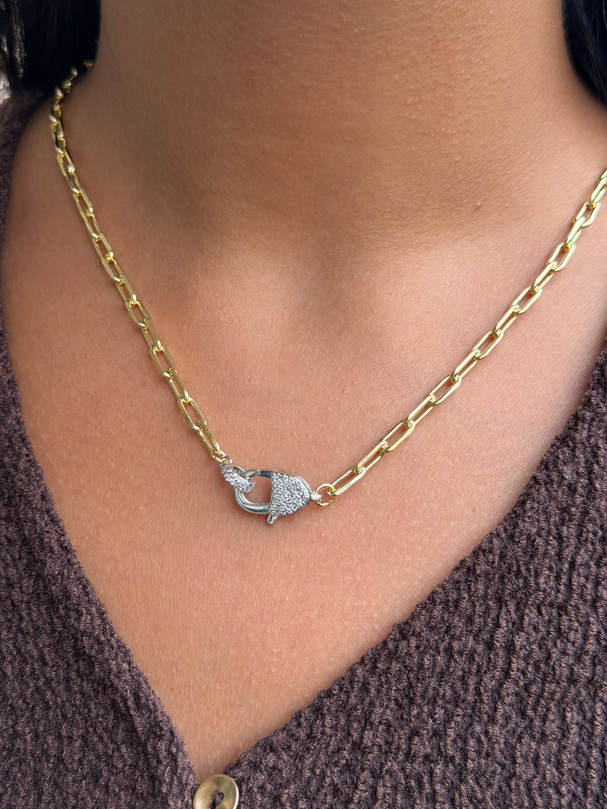 STARRY LOCK NECKLACE