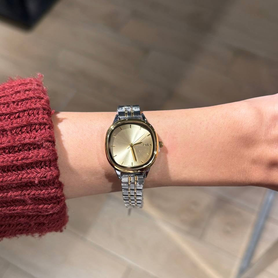 Plain oval ZARA watch