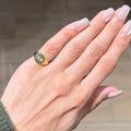 SMALL DIAMOND STONE PINKY RING
