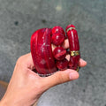 BURGUNDY BULKY BANGELS