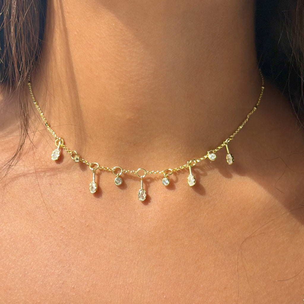 GOLDEN RAIN NECKLACE