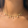 GOLDEN RAIN NECKLACE