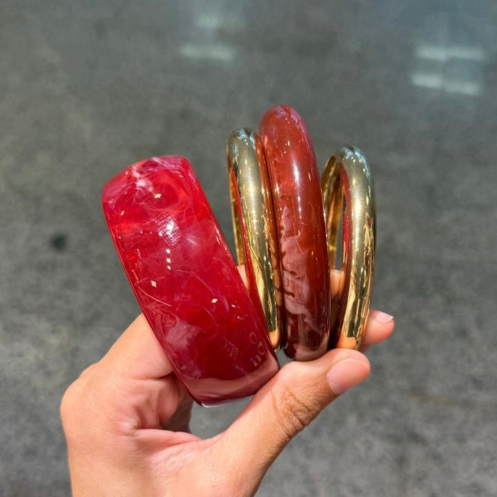 RED&GOLD BANGELS