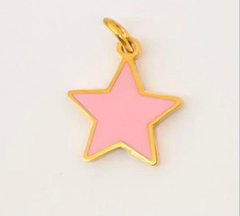 Pinky star charm