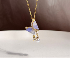 butterfly necklace