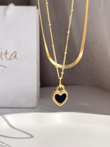 Double face heart