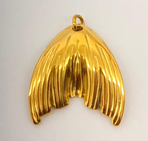 Chunky dolphin tail charm