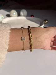 Bulgari diamond bracelet